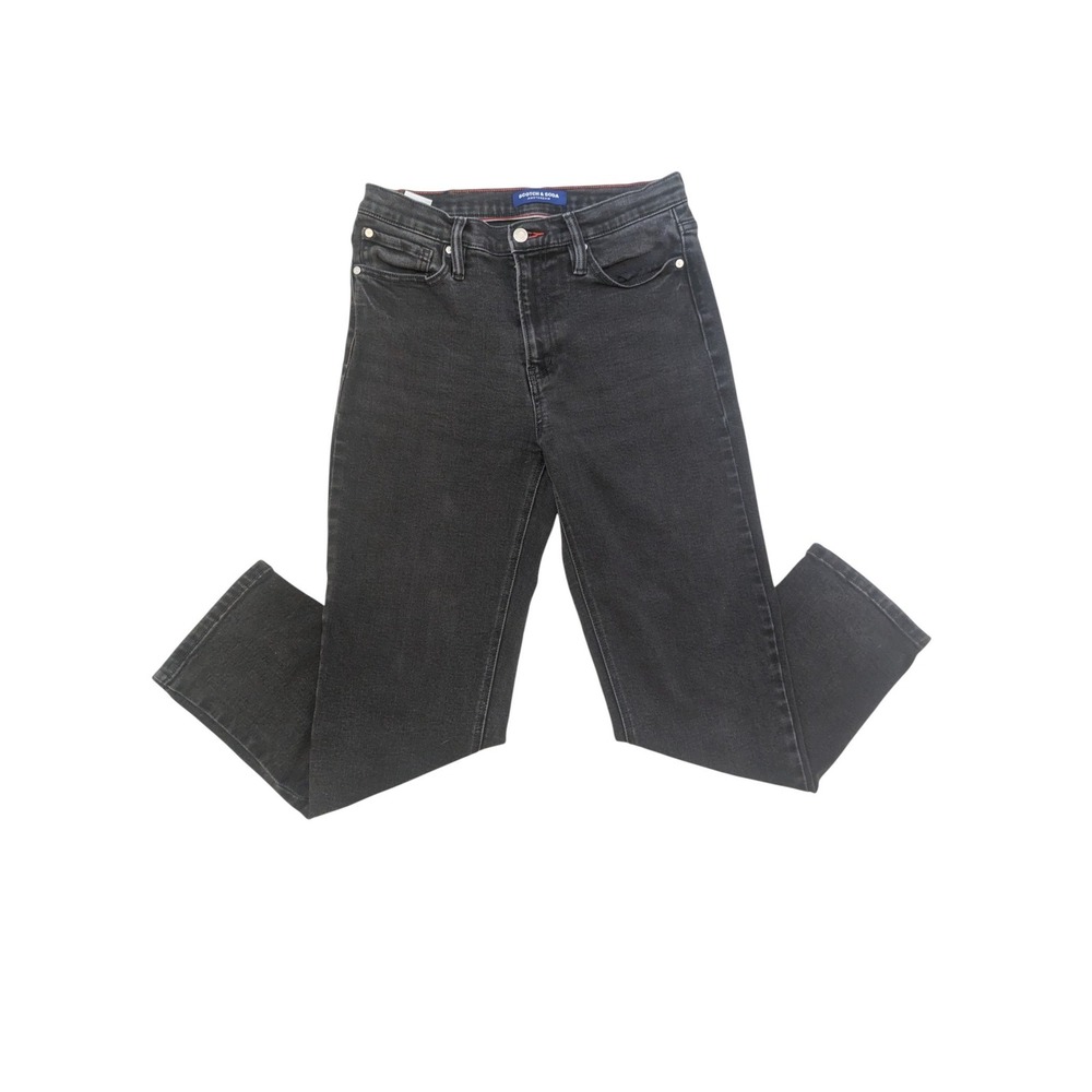 Scotch & Soda Jeans Women's 8 Black Cotton Blend Mid Rise Stretch Denim